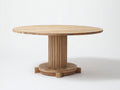 Table de jardin - Bois - 125x125x75 cm - Bois naturel - Style contemporain