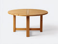 Table de jardin - Bois - 110x110x75 cm - Bois naturel - Style naturel