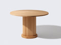 Table de jardin - Bois - 108x108x75 cm - Bois clair - Style moderne